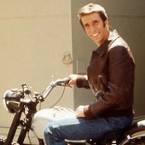 Arthur Fonzarelli Happy Days motocikl
